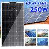 18V Monocrystalline Solar Panel 250W Flexible Solar Panel Kit Complete Panel Solar Charger DIY Connector Battery For Home Camping