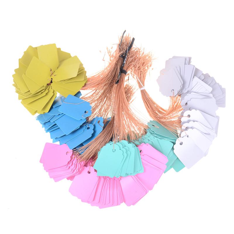 100Pcs Jewelry Garment Merchandise Gardening Brand Label Price Tags 3.5*2.5Cm