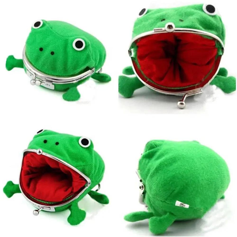 Green Frog Naruto Cosplay Ninja Wallet - Anime Merchandise & Props