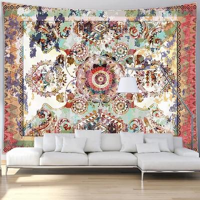 Mandala gobelin Boho wiszące gobeliny ścienne dekoracja sypialni czechy kwiatowy ręcznik plażowy indyjska reprodukcja muralu salon