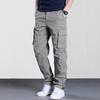 Casual overalls men's spring and summer new retro straight-leg pants versatile trousers