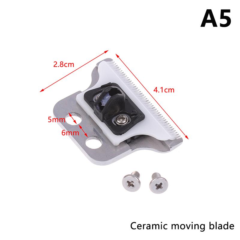 1Pcs Hair Clipper T-Blade Stainless Steel Hair Trimmer Baldhead Hair Cutter Head Hair Clipper Accessories