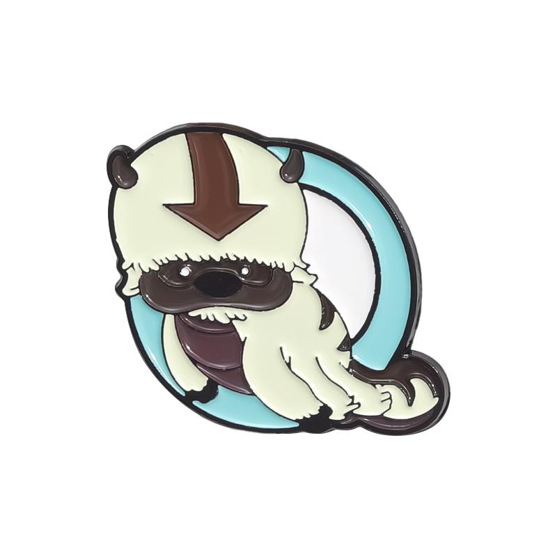 Anime Boy Enamel Pins Custom TV Series Cute Buffalo Brooches Lapel Badges Cartoon Funny Jewelry Gift for Fans Friends