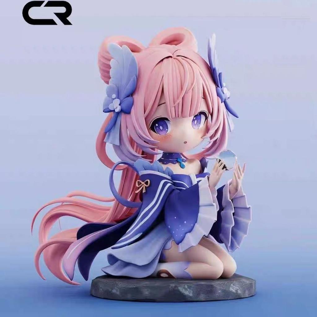NOWA figurka Sangonomiya Kokomi Genshin Impact Figurka Anime Sangonomiya Wersja Q Model w skali PVC Lalka na zamówienie Dekoracja Prezent