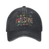 Palestined Logo Casual Baseball Cap  Tennis Skate Trucker Hat Summer SunProof UnisexTeens yk Funny Baseball Caps