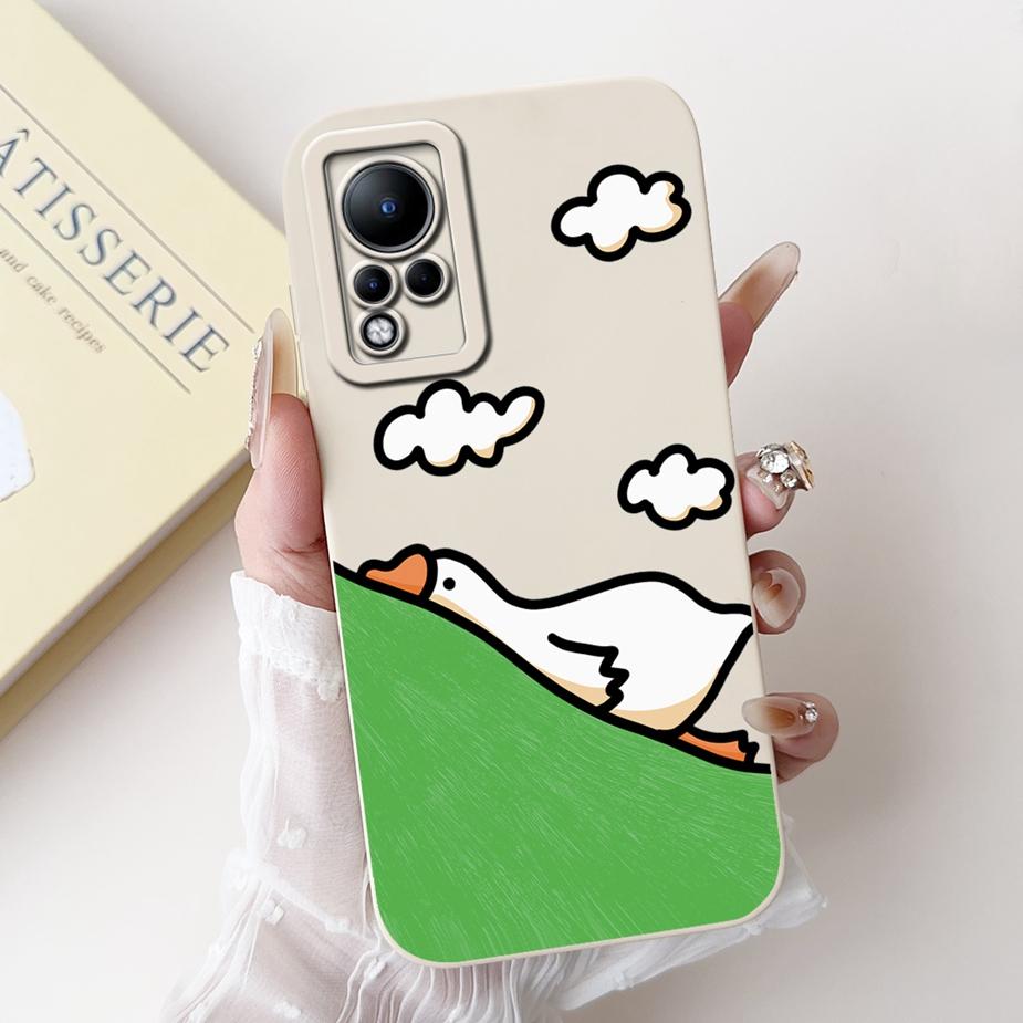 For Infinix Note 11 Case Cute Panda Cartoon Cover Shockproof Soft TPU Phone Case For Infinix Note 11s Note11 Pro X697 X698 Shell