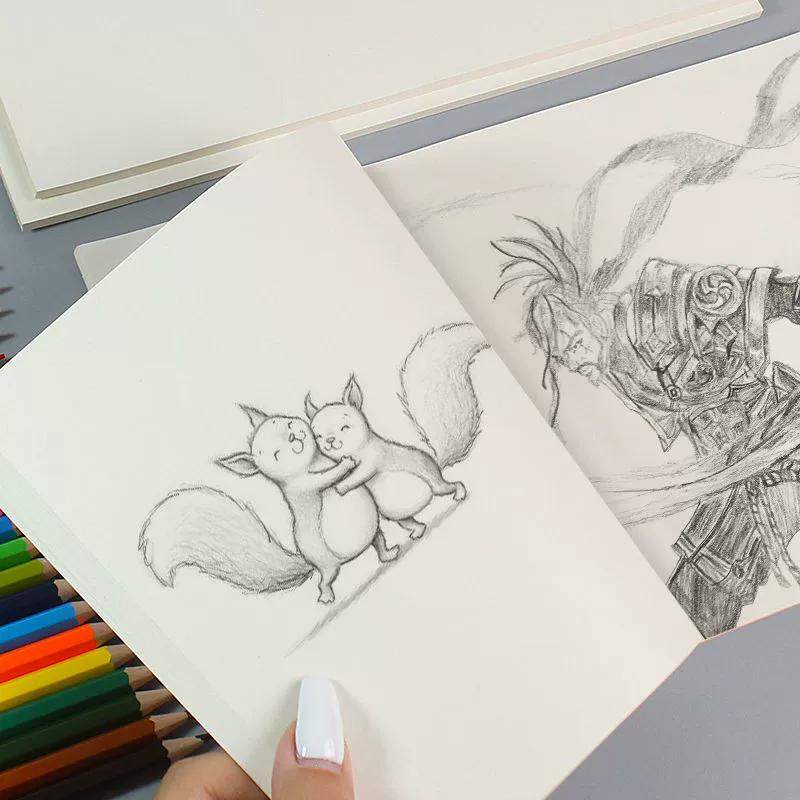 WTEMPO Blank Draft Paper for Drawing Noting Mathematical Calculations Office Sketching Easy To Tear Off Back-to-school Season Necessities for Students