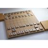 Japanese Product Tendo Shogi Pieces with Red Backing & Folding Board Size 5 & Piece Stand - Made In Japan