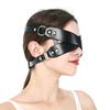 Augenmaske Sex Bondage Erwachsenenspiel Paare Leder Geschirr Maske Tragbare Kostüme Für Frauen Männer Cosplay Spielzeug Gesichtsmasken Produkt