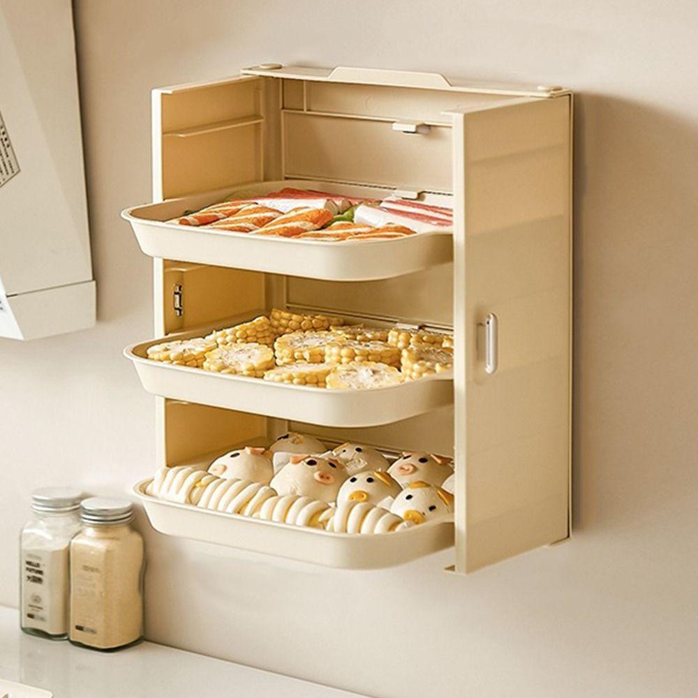 Creative Dish Preparation Rack Foldable Kitchen Organizer Shelf  Household