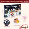 Advent Calendar 2025 Cars Toys for Kids, 24 Days Christmas Countdown Calendar Animals Pull Back Car Vehicles Toy Set, Surprise Box for Boys Girls