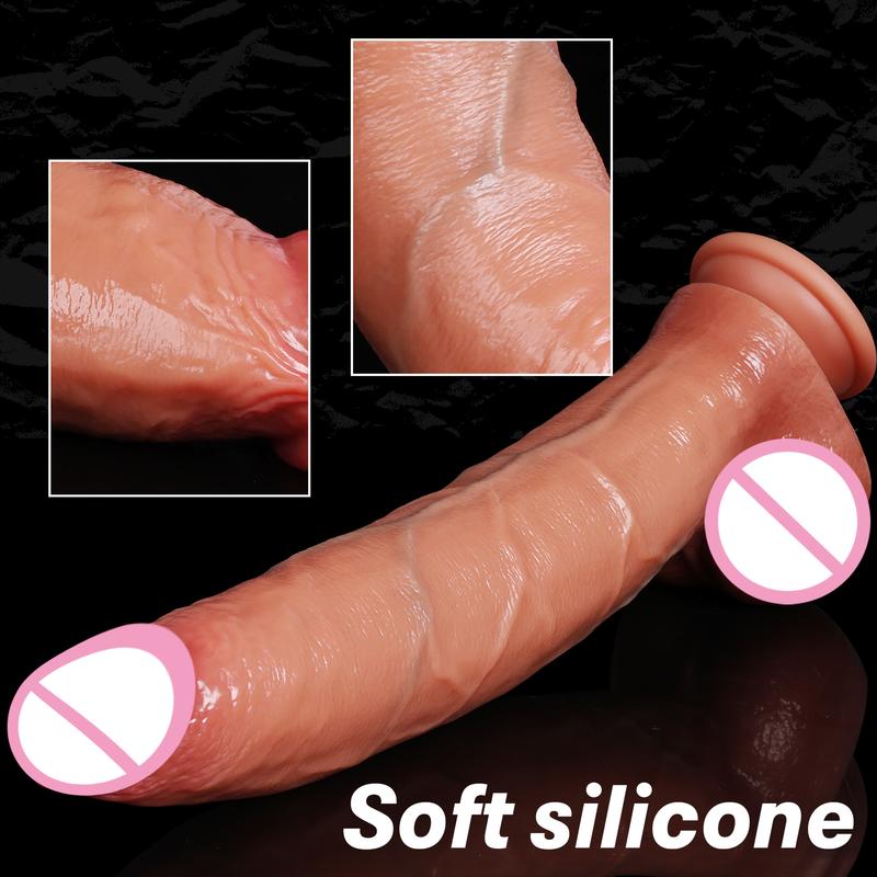 Realistic Dildos Adult Sexy Toys Silicone Layer Penis for Woman Men Vagina Anal Massage Stimulator Dick Sex Toys Adult Supplies