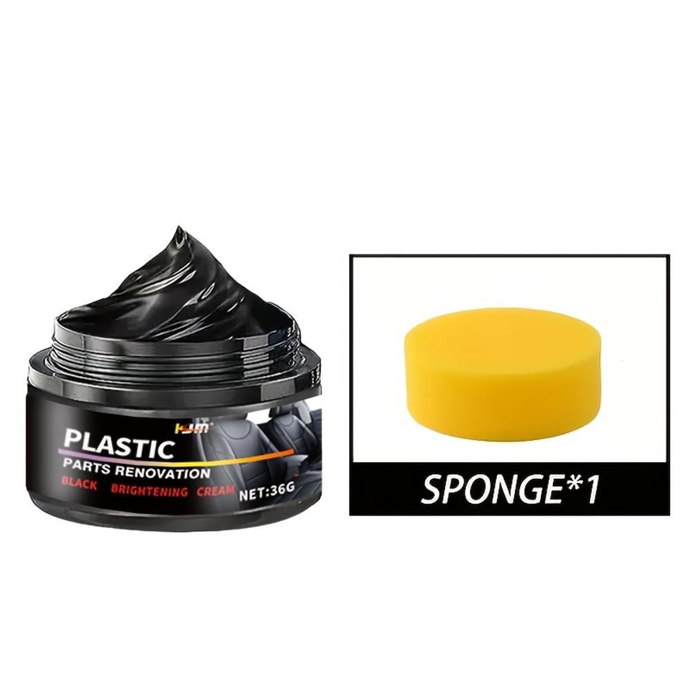 

Все в одном Черный пластик и восстановитель - Воск для обновления салона автомобиля, Усиливает блеск, Защищает приборную панель, двери, сиденья и шины с Na