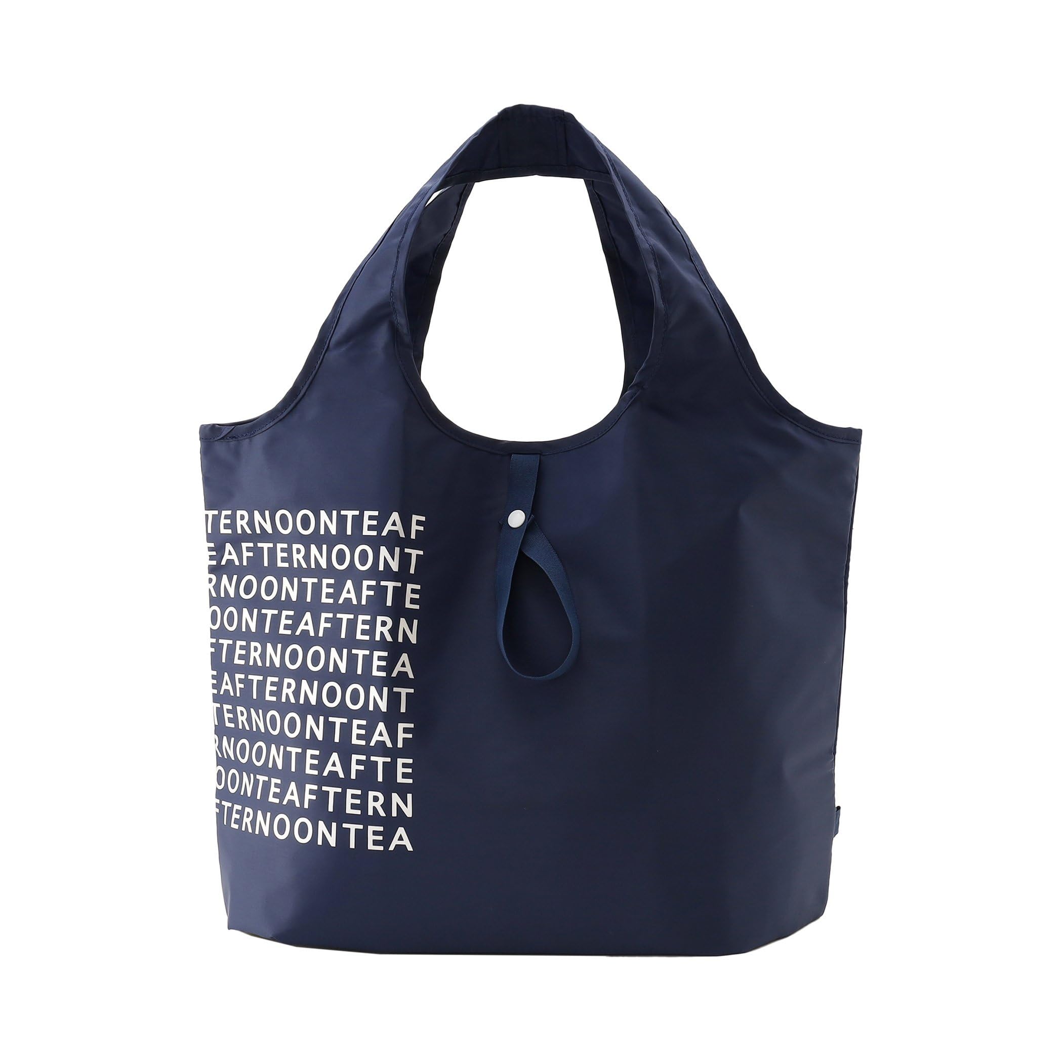 

Afternoon Tea Living Eco Bag/Shopping Bag JK76 Logo Antibacterial Insulated Horizontal Shopping Bag, Navy