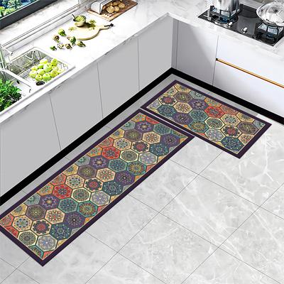 Kitchen Special Floor Mat, Dirt-Resistant And Easy To Take Care Of, Quick-Drying Diatom Mud Floor Mat, American Light Luxury Wind Water-Absorbing Oil-