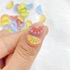 50Pcs Cute Cartoon Mini Colorful Orange Slices Nail Art Resin Designer Charms DIY Craft For Nail 3D Decorations Jewelry