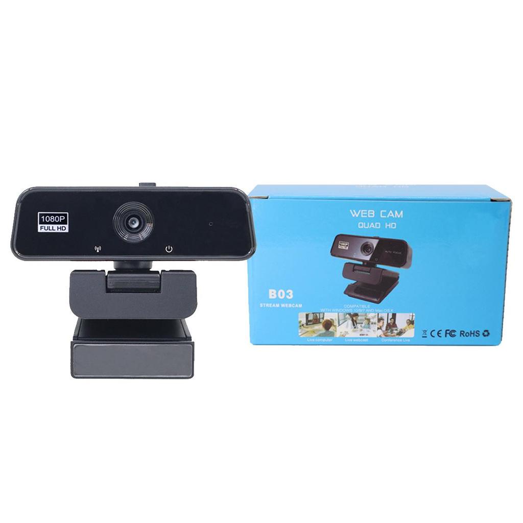 HD 1080P 2K 4K USB Webcam for Streaming and Online Classes