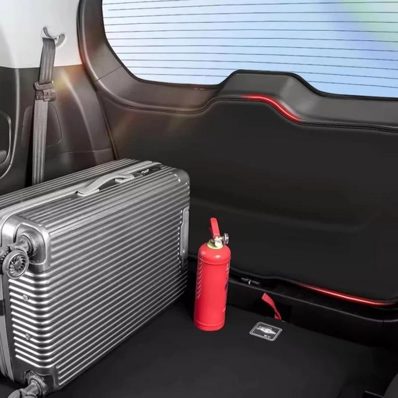 For BYD Seagull 2026-2026 Car Trunk Door Anti Kick Pad Tailgate Anti-Scratch Protect Sticker Cargo Liner Interior Accessories