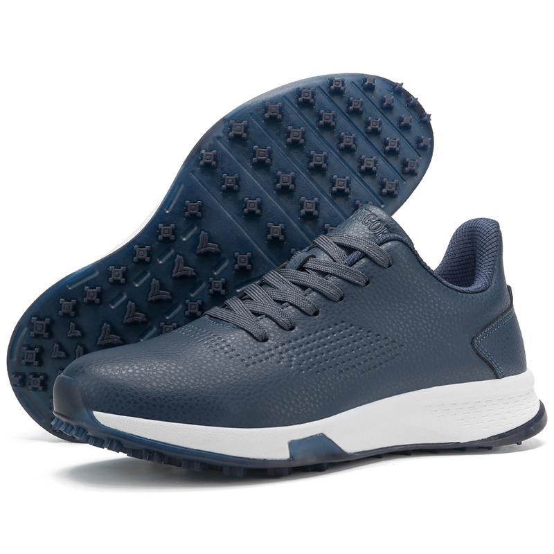 Leather Golf Shoes for Men Women Big Size Flat Walking Sneakers Professional Fashion Golf Shoes Outdoor
