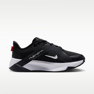 Nike Hybrid RN Running Shoes Women's Low Top Carbon Black/Laser