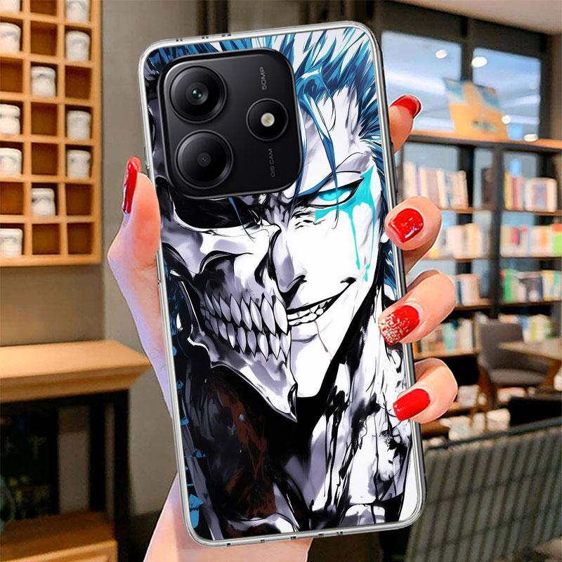 Grimmjow 6 Bleach Phone Case For Xiaomi Redmi Note 15 14 13 12 11 10 Pro Plus 14S 12S 11S 11T 11E 10S Soft Fundas Shell Redmi No