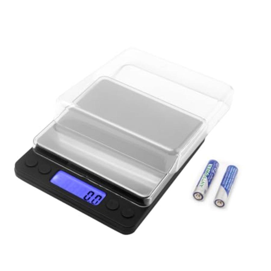 

Small Digital Food Kitchen Scale Jewelry Laboratory Measuring Scale Black Mini Pocket Type 3000g01g with Peeling Function 2 Tra United States