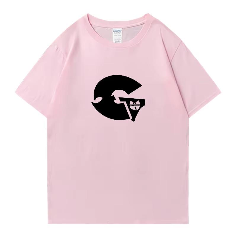 2026 Zomer Hete Verkoop Hete Verkoop GZA Logo Grafisch T-shirt Mannen Vrouwen Bedrukt Casual Buiten Katoenen T-shirt Katoen Gotisch Rond T-shirt