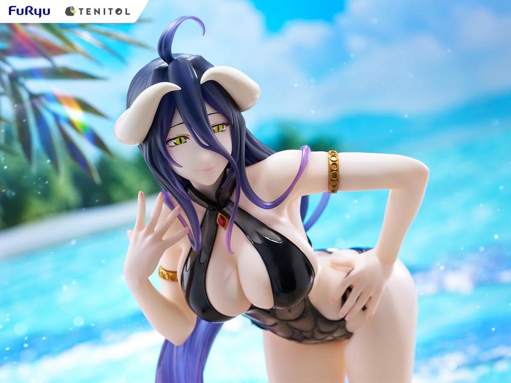 Furyu TENITOL TALL Overlord Albedo Complete Figure