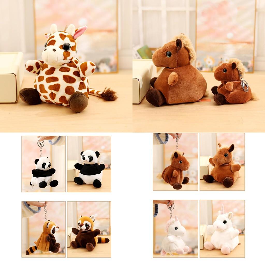 Entzückendes Plüschtier Sitzsack Panda Einhorn Elefant Pony Schaf Dekor Spielzeug Geschenk