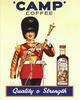 Camp Coffee Retro Metal Tin Sign Poster Plaque Garage Wall Decor A