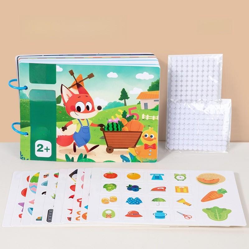 Wooden Tearing Book For Baby And Toddler Educational Play Toy For Early Learning