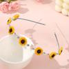 1pc Sunflower Bohemian Hairband, Sweet Fashion Headband for Women Perfect Festival Gift