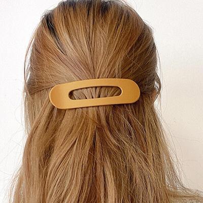 Big Size Oval Fixed Clip Hairpin