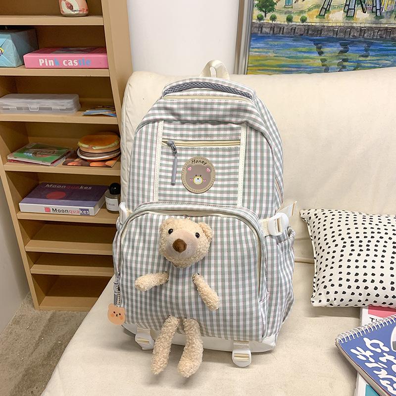 

Рюкзак с высокой ценностью, свежий, сладкий и милый медведь, легкий и вместительный рюкзак для учеников средней и старшей школы