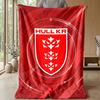 Coperta in Pile Flannel Hull KR Coperta Calda e Accogliente per Divano Letto Viaggio Uso in Tutte le Stagioni
