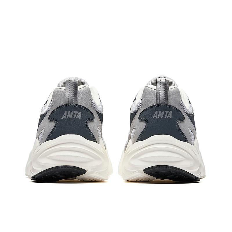 Anta Zapatillas de Hombre Retro de Suela Gruesa, Transpirables, de Caña Baja, para Papá, 112548893-3