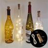 1M 2M 3M LED String Lights Copper Silver Wire Fairy Garland Light For Glass Craft Wedding Bottle Stopper Christmas Decoration