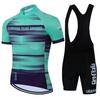 Giro Pro Team Cycling Jersey Set Summer Cycling Clothing MTB Bike Clothes Uniform Maillot Ropa Ciclismo Man Cycling Bicycle Suit