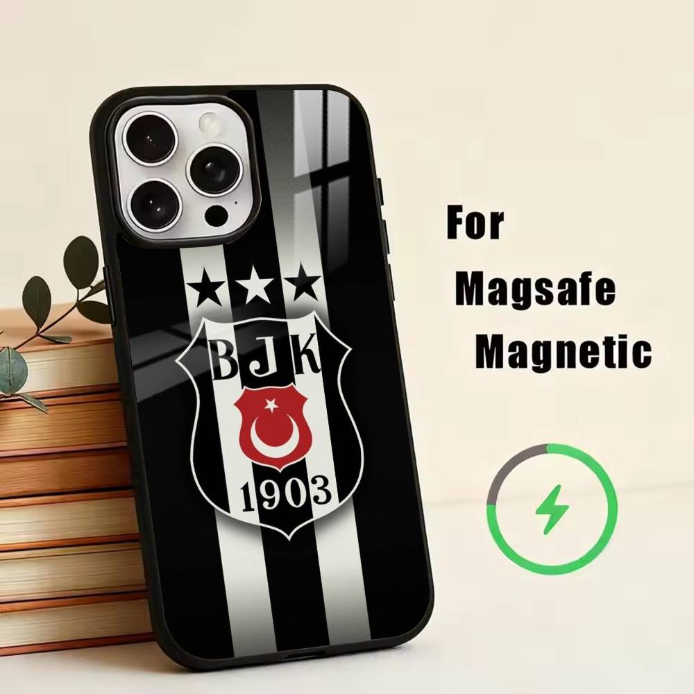Fashion Besiktas BJK-1903 Phone Case For iPhone17,16,15,14,13,12,11 Plus,Pro Magnetic For Magsafe Wireless Charging