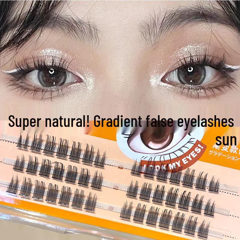 

BQI Pure Desire Sunflower Natural Segmented False Eyelashes - Thin Stem & Lightweight