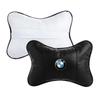 Car Seat Headrest Auto Logo Neck Pillow Car Accessories For BMW X6 X1 X2 X3 X4 X5 X7 E46 E39 E90 E36 E60 E34 E30 F30 E71 F10 F10