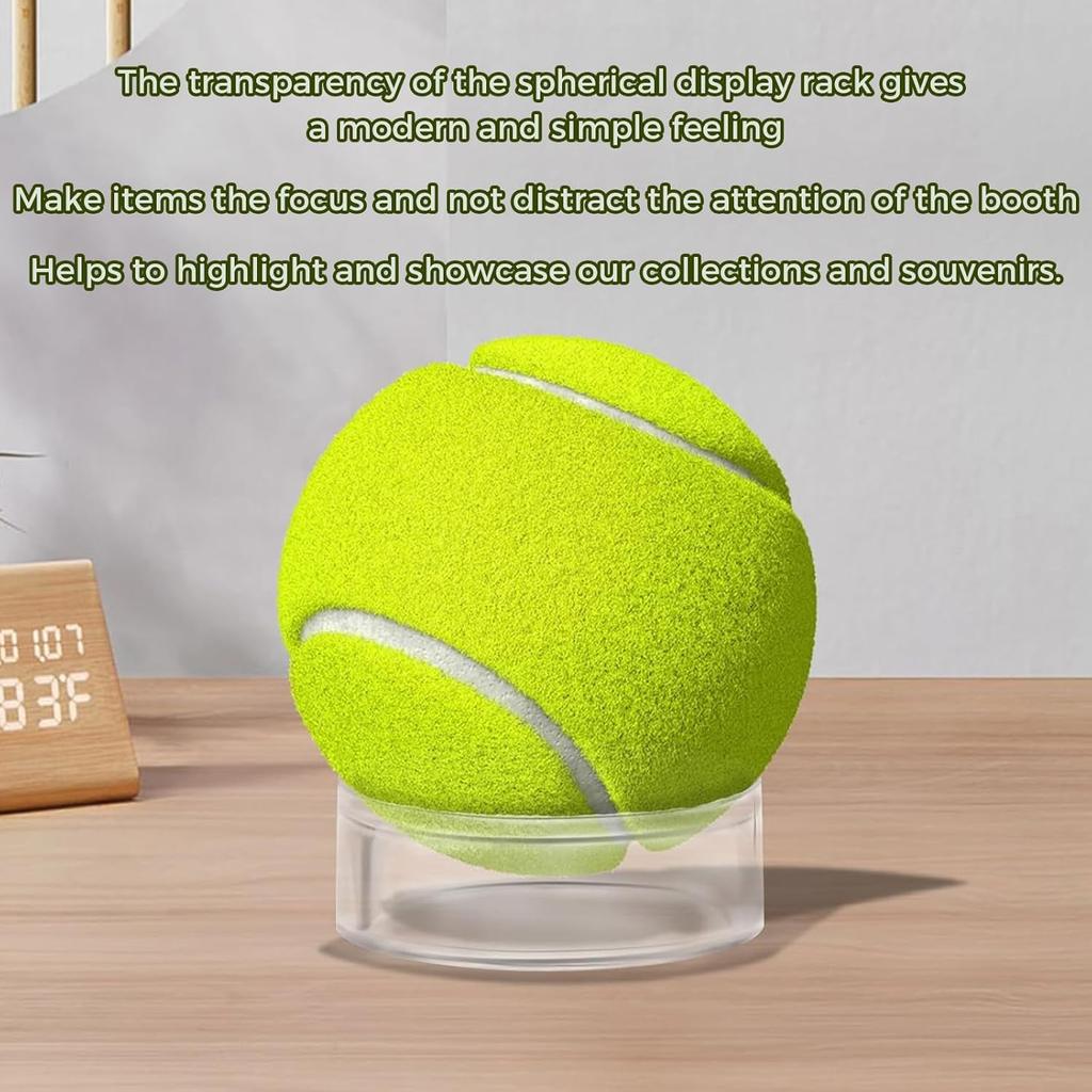 15 acrylic display stands, transparent ring baseball stands, plastic circular golf ball stands, baseball tennis series, used for decorating eggs,