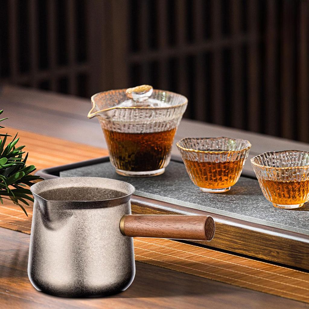 Titanium Tea Maker Pitcher Serving Teaware Coffee Pot Cup Set for Kitchen