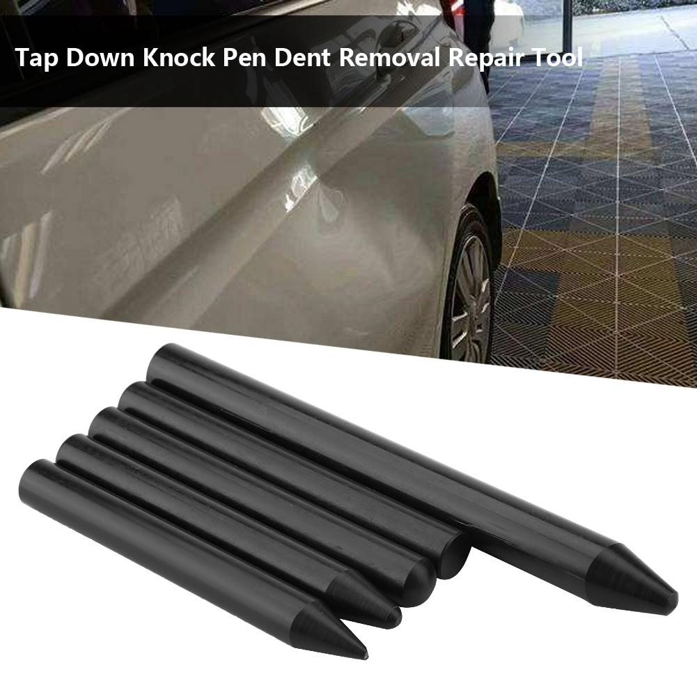 5 Pièces Noir Nylon Tap Down Knock Stylo Outil de Réparation Débosselage