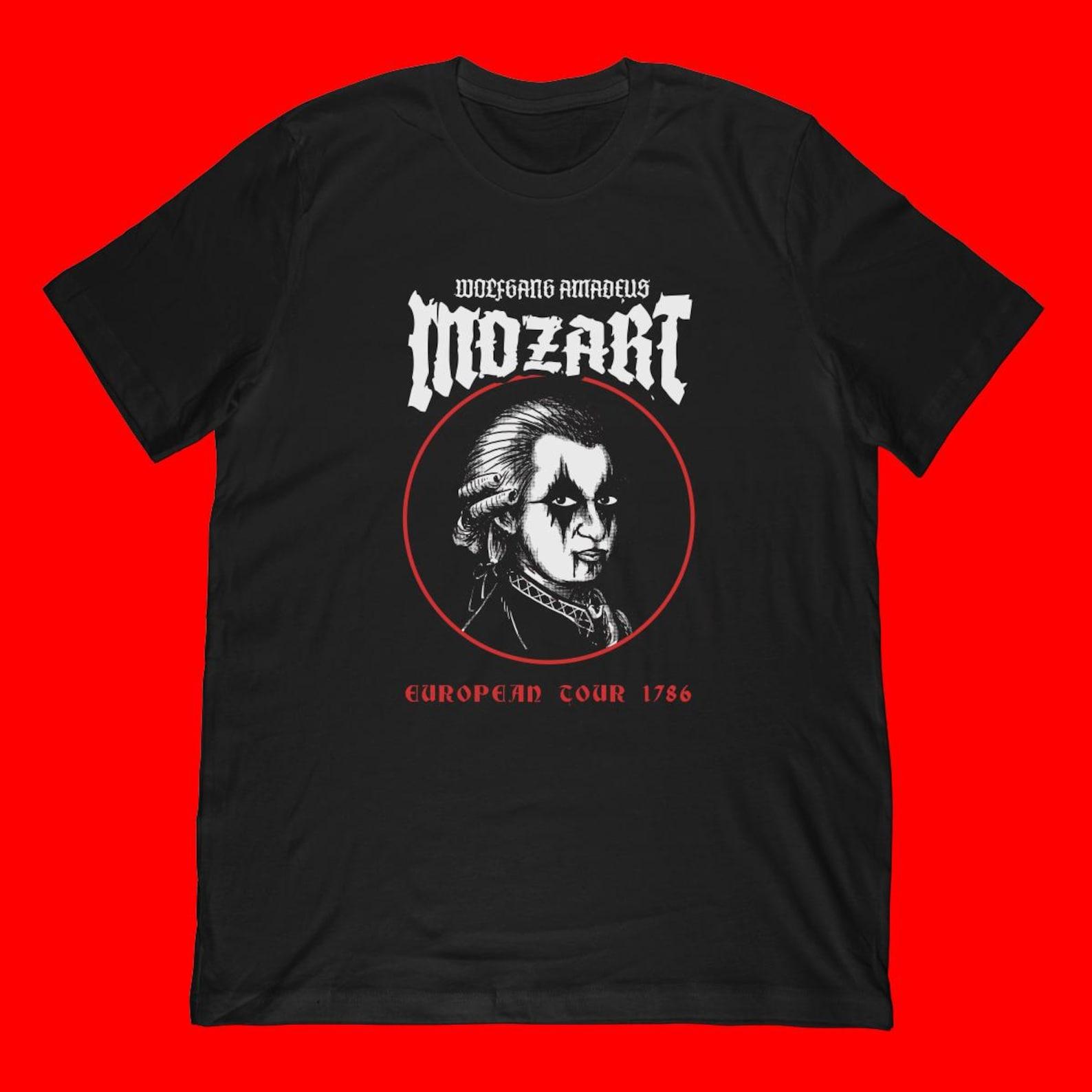 Mozart Metal T-Shirt | Shirt & Gift XL