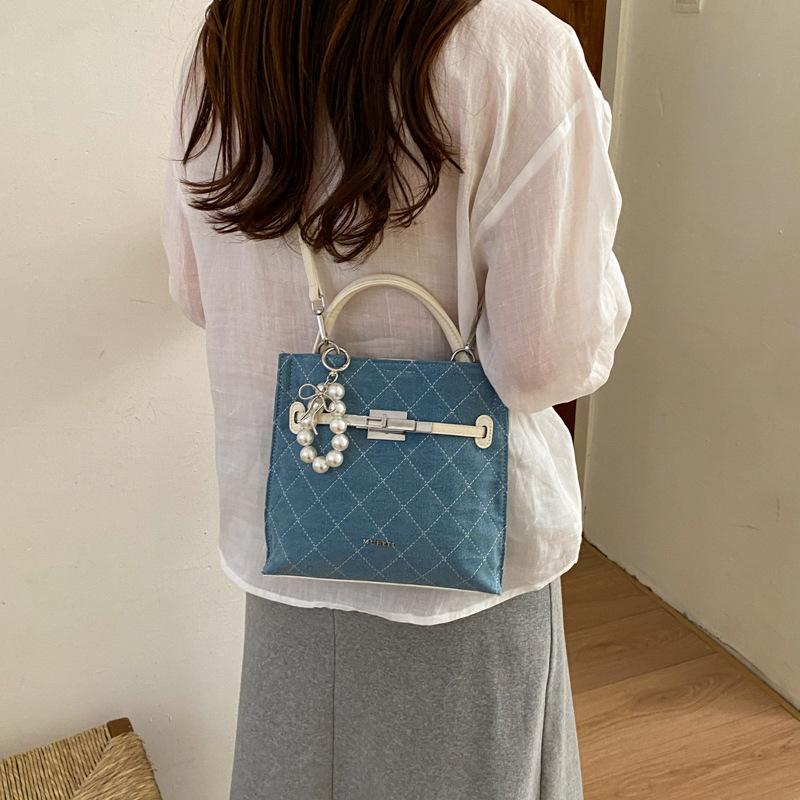 Petit Sac Rétro à Chaîne - Élégant Sac à Bandoulière Unique pour Dames