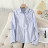Spring and Autumn Women's Casual Loose Lapel Long-sleeved Business Shirt
