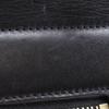 CELINE Trapeze Handbag Black / grey felt/Calfskin Women Used