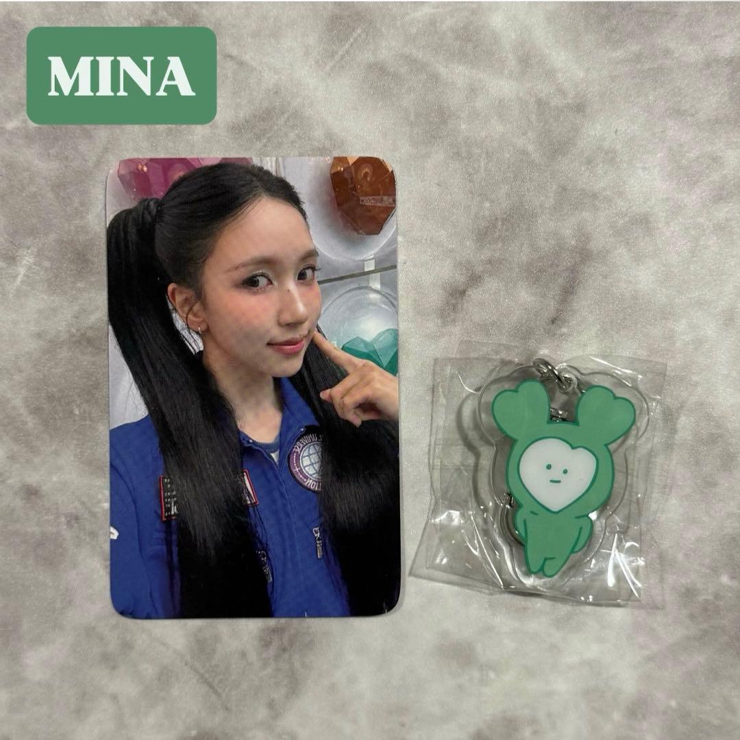 [USED] Korea Limited Edition TWICE Mina 10VE UNIVERSE Acrylic Keyring Photocard