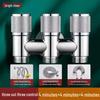 Miling Triple Outlet Faucet Control Valve
